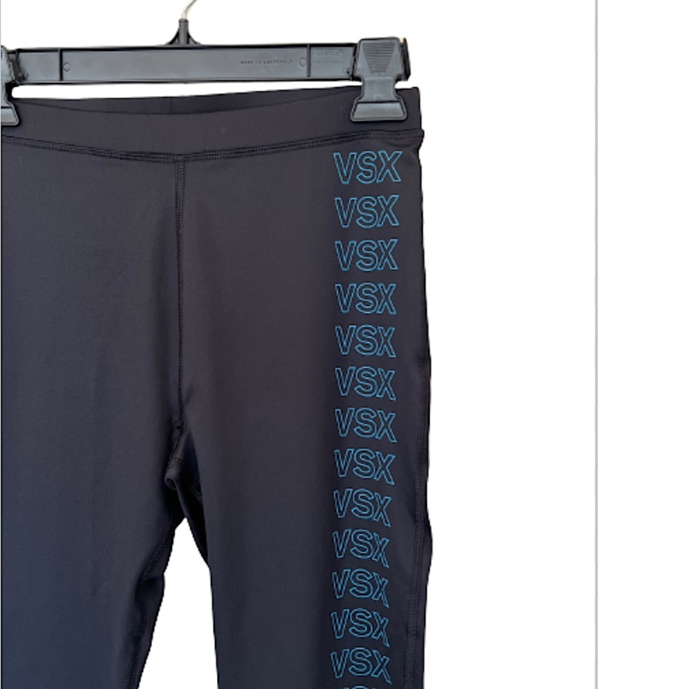 Victoria’s Secret Sport | Black and Blue Capri Leggings